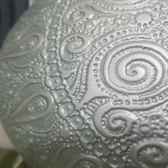 Turkish Topkapi Collection Large Art Glass Oval Bowl Reverse Enamel RARE - Picture 12 of 15